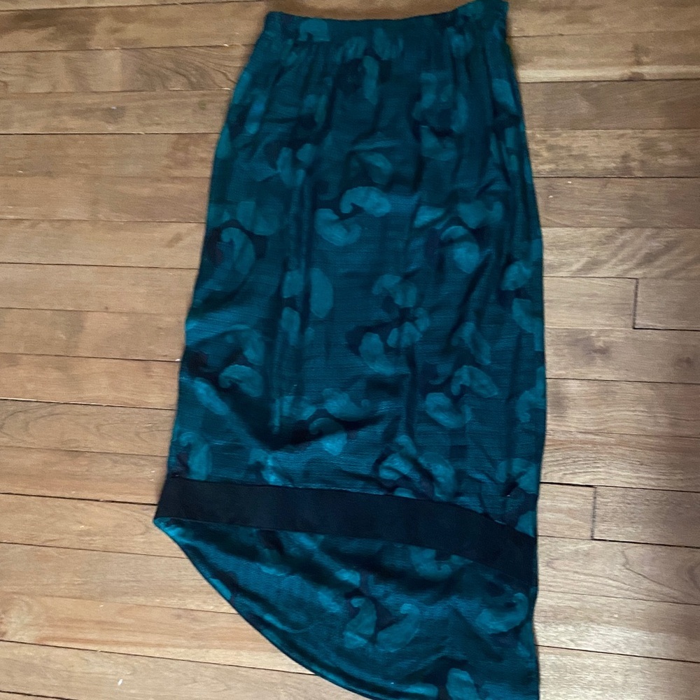 Vintage Cach’e Green Patterned skirt suit - Picture 6 of 7